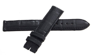 Chronoswiss 18mm x 18mm Black Alligator Leather Watch Band