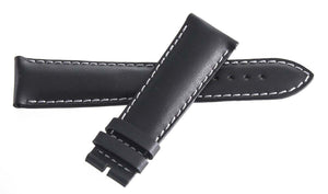 Tissot 22mm x 18mm  Black Leather Watch Band Strap T600028731