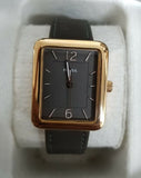 Fossil ES4245 Atwater Grey Dial Grey Leather Strap Women's Watch
