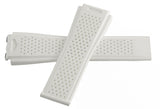 Tag Heuer 01 Carrera Calibre 22mm White Rubber Band Strap CAR2A1Z.FT6051