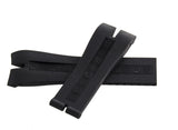 Roger Dubuis 23 mm x 19 mm Black Rubber Watch Band Strap SED 40 M