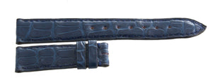Zenith 16mm x 14mm Blue Alligator Leather Watch Band Strap 470 S