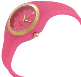 Kate Spade 1YRU0608 Rumsey Pink Dial Pink Silicone Strap Women's Watch