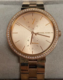 Michael Kors MK6439 Garner Rose Gold Dial Rose Gold Stainless Women's Watch