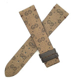 Gucci 20mm x 18mm Swiss Canvas Watch Strap Band