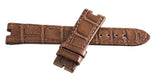 DeWitt 18mm x 16mm Brown Alligator Leather Watch Band Strap 110-55