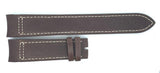 Brellum 22mm x 20mm Brown Leather Watch Band Strap L