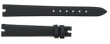 Chopard 12mm x 10mm Black Satin Women's Watch Band Strap 105/70 B2800-0123