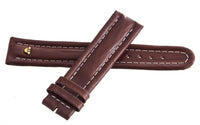 Maurice Lacroix 20mm x 19mm Brown Leather Watch Band Strap