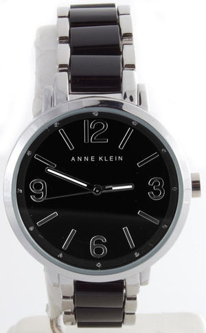 Anne Klein Women Stainless Steel White Dial Plastic/Steel Bracelet Watch AK/1553