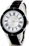 Anne Klein Stainless Steel Black Bezel Womens Watch AK/1319SVBK