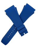 Richard Mille 26mm x 18mm Navy Blue Rubber Watch Band Strap 56-01M OEM Genuine