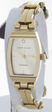 Anne Klein Women's Diamond Dial Gold-Tone Open Link Bracelet Watch AK/1572CHGB