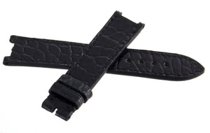 Genuine Chopard 18mm x 16mm Black Alligator Watch Band Strap 105