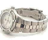 Tag Heuer Ladies Professional MOP Diamond Dial Stainlees Steel Watch WN131J