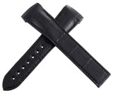 Genuine Omega Black Alligator Strap Band 22x18mm 98000271