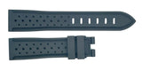 Montblanc Men's 20mm x 18mm Black Rubber Watch Band Strap Medium