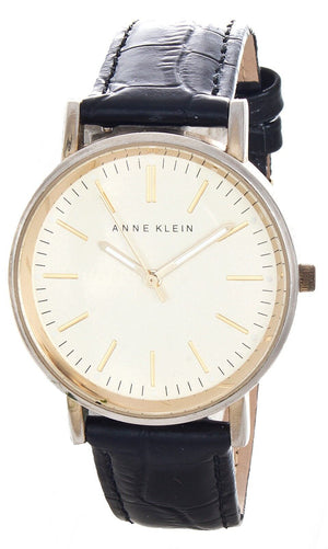 Anne Klein Gold-Tone Dial Brown Leather Band Quartz Women's Watch AK/1780
