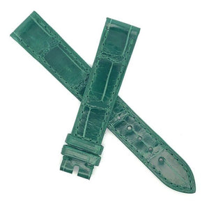 Genuine Chopard 15mm x 14mm Green Alligator Leather Watch Band Strap B0203-0138