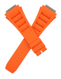 Richard Mille 19mm x 18mm Orange Rubber Watch Band Strap 30L OEM Genuine