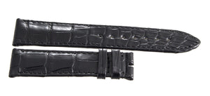 Authentic Corum Swiss 20mm x 18mm Black  Alligator Leather Watch Band 91-03