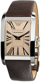 Emporio Armani Men's AR2032 Rectangular Amber Dial Watch