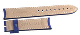 Genuine Graham 22mm x 20mm Blue Genuine Leather Watch Band