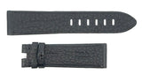 Men's Montblanc 22mm x 20mm Black alligator Leather Watch Band Strap FBB