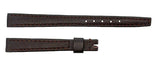 Girard Perregaux 10mm Dark Brown Leather Watch Band Strap