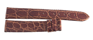Tissot 18mm x 16mm Brown Alligator Leather Band Strap
