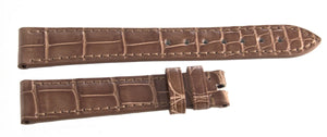 Zenith 17mm x 14mm Brown Alligator Leather Watch Band 1714-709