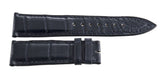 Ulysse Nardin 21mm x 18mm Dark Blue Alligator Leather Watch Band