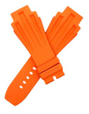 Richard Mille 21mm x 22mm Orange  Rubber Watch Band Strap 32M OEM Genuine