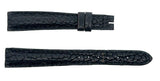 Revue Thommen 13mm Women's Black Leather  Watch Band