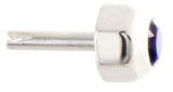 Genuine Cartier Santos Square and Octagon Sapphire Crown Original Parts 5MM