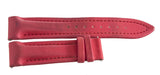 Jacob & Co. 22mm x 20mm Red Polyurathane Watch Band Strap