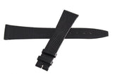 Girard Perregaux Women's 18mm x 14mm Black Lizard Leather Watch Band R