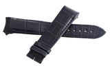 Genuine Arnold & Son 22mm x 20mm Dark Blue Alligator Leather Watch Band