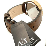 Armani Exchange AX1712 Brown Leather Strap Men's Watch