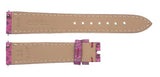 Ebel 16mm x 14mm  Purple Alligator Women's Leather Watch Band  BJ5T