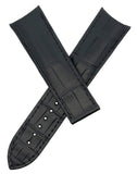 Girard Perregaux 22mm x 20mm Black Alligator Leather Watch Band BEW