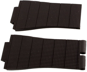 Roger Dubuis 28mm Rubber  Dark Brown Watch Band Strap 28/L