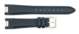 15mm Raymond Weil Shine Black Satin Watch Band Strap