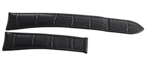 Raymond Weil Men's 20mm x 16mm Black Leather Band Watch Band V2.18