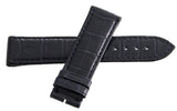 Genuine Arnold & Son 22mm x 20mm Dark Blue Alligator Leather Watch Band