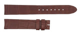 Montblanc 15mm x 13mm Brown Alligator Leather Watch Band Strap FBK