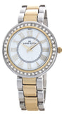 Anne Klein Women's Two-Tone White Mother of Pearl Dial Watch 10/9649