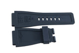 Bell & Ross Mens 24mm x 24mm Dark Teal Rubber Watch Band Strap XS New