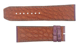 Manufacture Royale 25mm x 23mm Purple Alligator  Leather  Watch Band