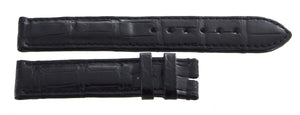 Chronoswiss 18mm x 18mm Black Alligator Leather Watch Band